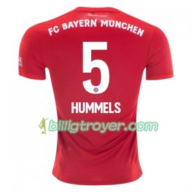 Billige Fotballdrakter FC Bayern München Mats Hummels 5 Hjemmedraktsett 2019/20 Kortermet